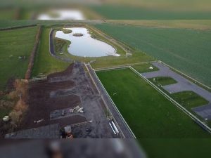 New for 2026 dog enclosed pitches under construction